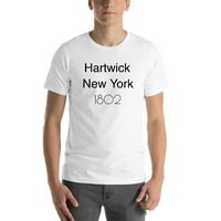 2XL Hartwick City Rövid ujjú pamut póló az Undefined Gifts-től