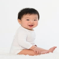 Little Star Baby Unise 3pk Hosszú ujjú Mittcuff Bodysuits, méret újszülött-hónapok